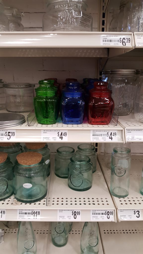 craft jars at Michaels