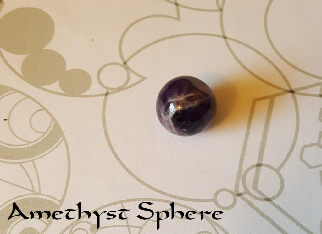 Amethyst Sphere - photography by KC Dragonfly