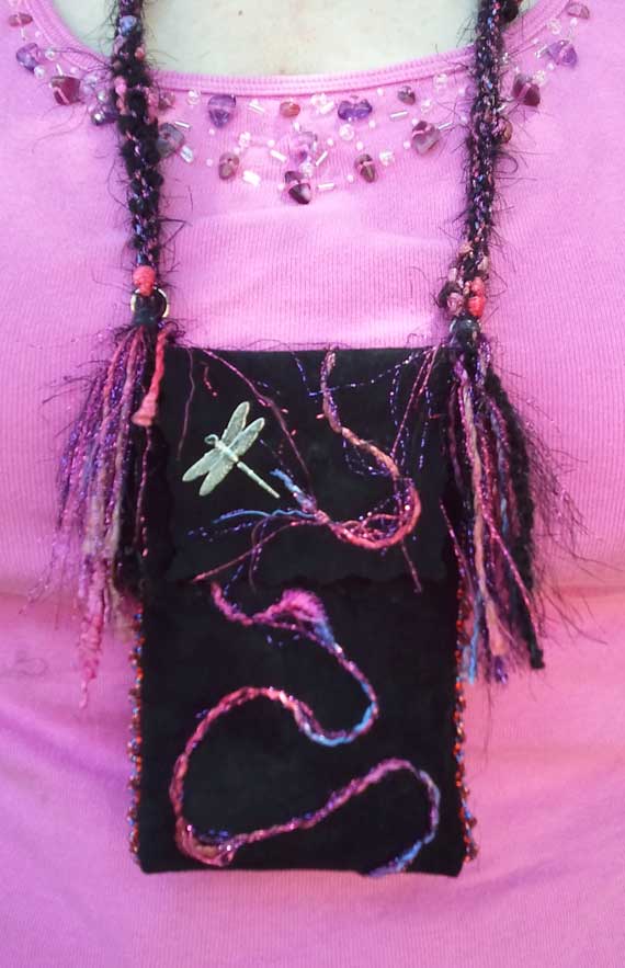 KC Dragonfly - Path of the Dragonfly Amulet Bag - on model