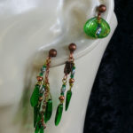 seaweed multi pierced earring set 1 by KC Dragonfly