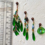 seaweed multi pierced earring set 4 by KC Dragonfly