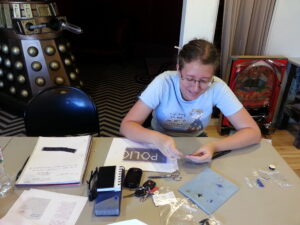 KC Dragonfly 2014 Doctor Who Bracelet Making Class 2