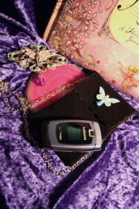 KC Dragonfly Fairy cell phone purse