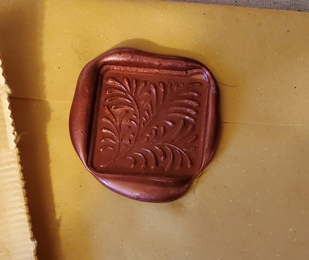 KC Dragonfly wax seal packaging 2 120721